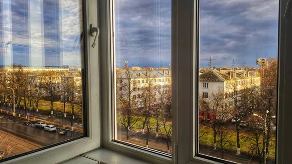 Yağmurlu bir gün, Nizhny Novgorod, Rusya