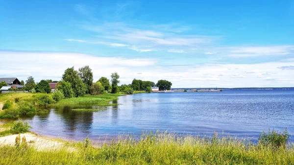 Klidné Malebné Gorky Moře Chkalovsk Rusko — Stock fotografie