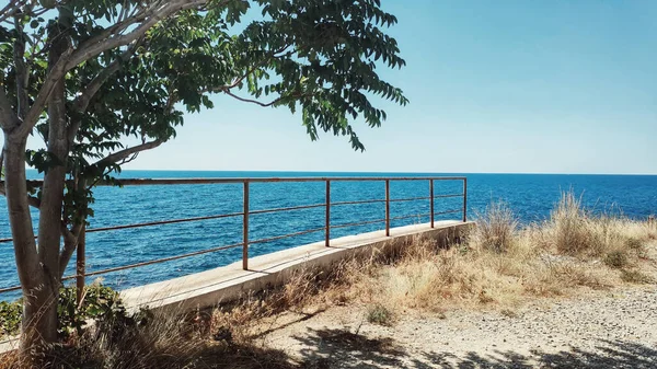 Schöne Aussicht Von Der Promenade Foros — Stockfoto