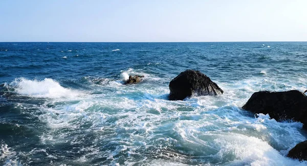 Schöne Aussicht Auf Das Schwarze Meer Foros — Stockfoto