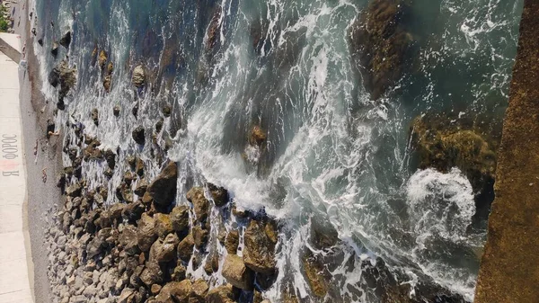 Fuertes Olas Del Mar Negro Foros — Foto de Stock