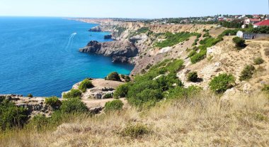 Cape Fiolent, Sivastopol 'dan Karadeniz manzarası