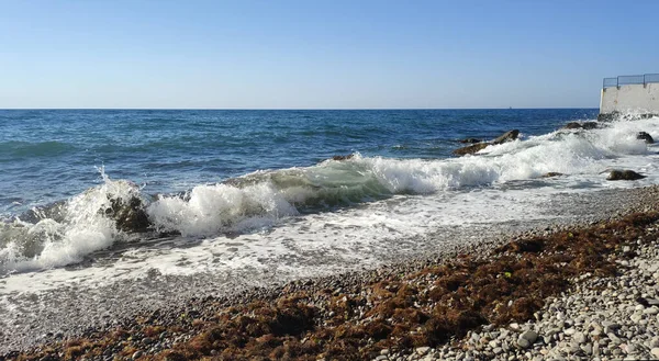 Klares Wasser Des Schwarzen Meeres Foros — Stockfoto