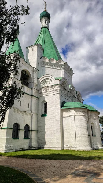 Antica Cappella Nel Centro Del Cremlino Nizhny Novgorod — Foto Stock