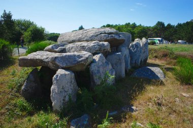 Carnac, Kelt bebekleri. Brittany, Morbihan. la France