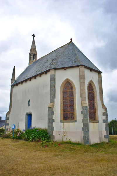 Die Kleine Kapelle Etables Sur Mer Der Nähe Von Binic — Stockfoto