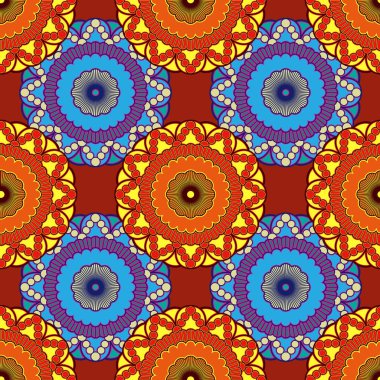 Şekiller yinelenen ile seamless modeli