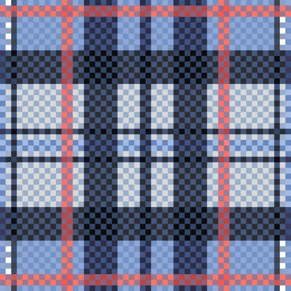 Padrão Sem Costura Escocês Tartan Cores Suaves Textura Para Camisa —  Vetores de Stock