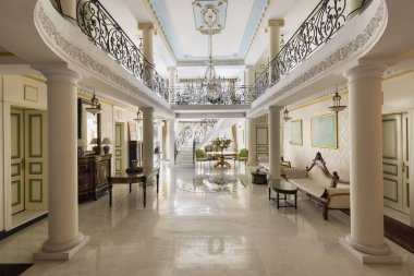 Lüks lobi iç Helvecia otel