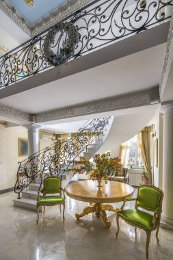 Lüks lobi iç Helvecia otel