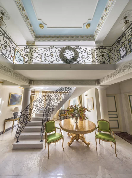 Luxus Lobby Interieur Helvecia Hotel — Stockfoto