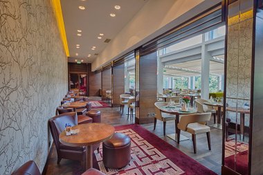 Modern restoran bar iç