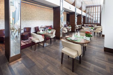Modern restoran bar iç