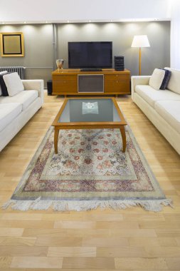 Tablo çağdaş oturma odasında