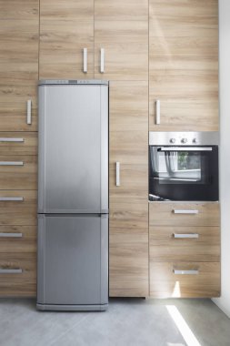 büyük lüks modern ahşap mutfak granit tezgahlar 