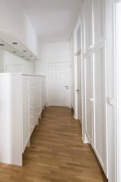 Neat and practical closet in the house