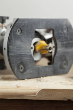 Ağaç işleme yönlendirici .carpentry yakın çekim