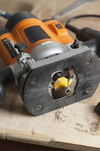 Ağaç işleme yönlendirici .carpentry yakın çekim