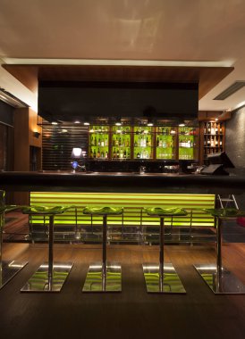 Modern kafe bar iç