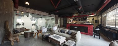 modern bar iç Panoraması