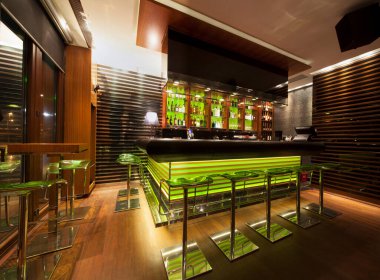 Modern kafe bar iç