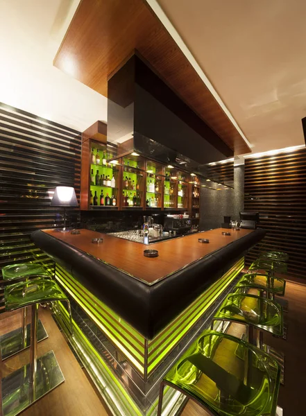 Modernes Café Bar Interieur — Stockfoto