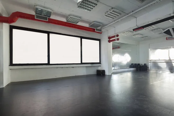 Комната для тренировок и балета — стоковое фото