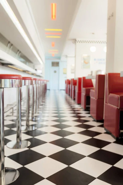 American diner restaurant.retro interior