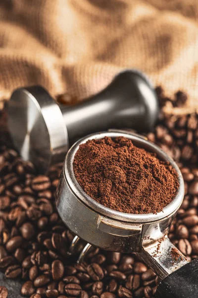 Coffee tamper,coffee press is made of stainless steel and roaste