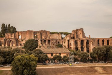 Kalıntıları Circus Maximus Roma, İtalya