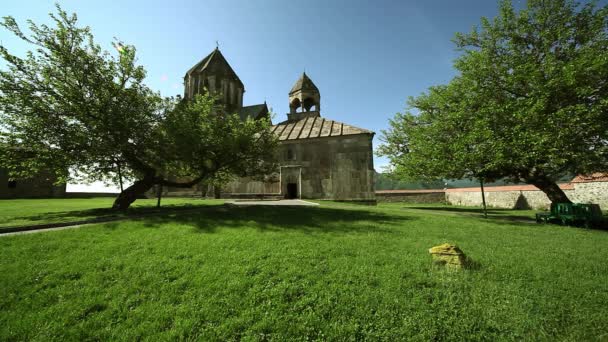 Eglise Arménienne Monastère Gandzasar Ancienne Architecture Sacrée Arménienne — Video