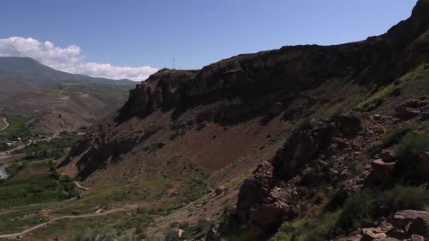 Udsigt Bjergene Kaukasus Armenien – Stock-video