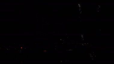 Fireworks gece, ters Video