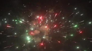 Havai fişek Çin, açık havada
