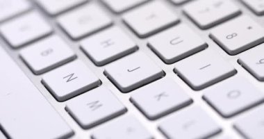 Bilgisayar klavye Temizleme fırçası ile detay