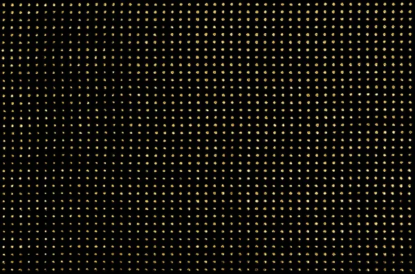 Siyah Kumaş Parlak Altın Metalik Noktalı Moda Arka Plan — Stok fotoğraf