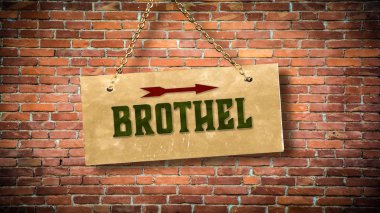 Genelev duvar işareti