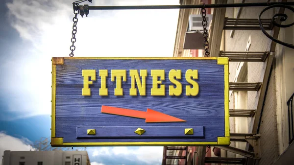 Shop Sign to Fitness