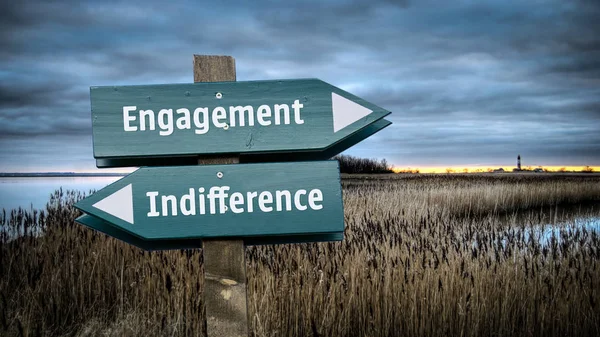 Sign Engagement Indifference — Stock Photo, Image