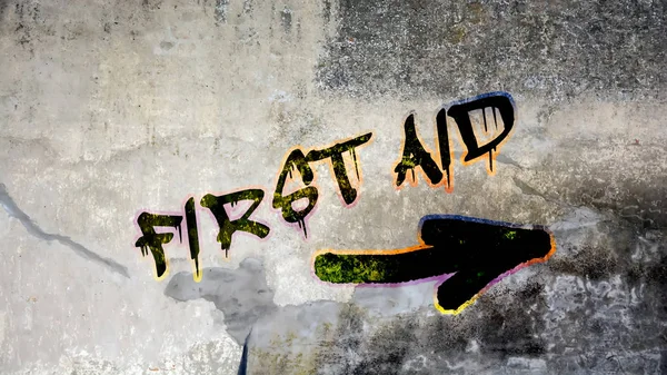 Wall Graffiti First Aid