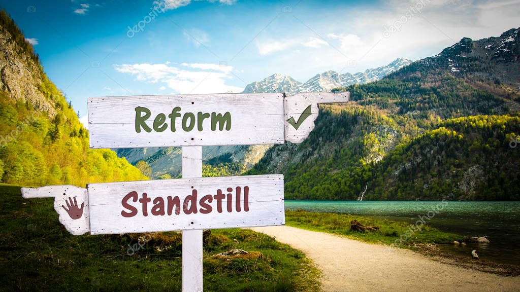 Sign Reform vs Standstill