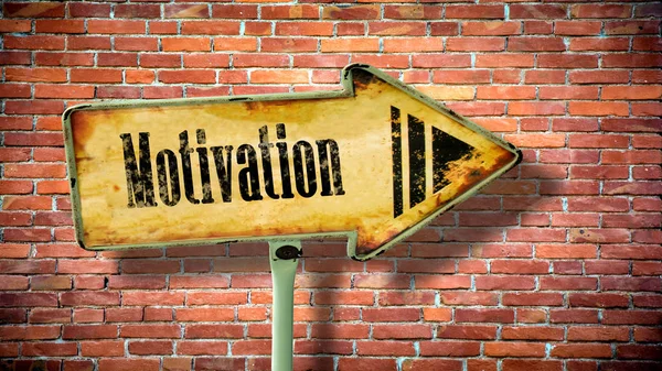 Wall Sign to Motivation