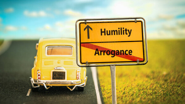 Street Sign to Humility