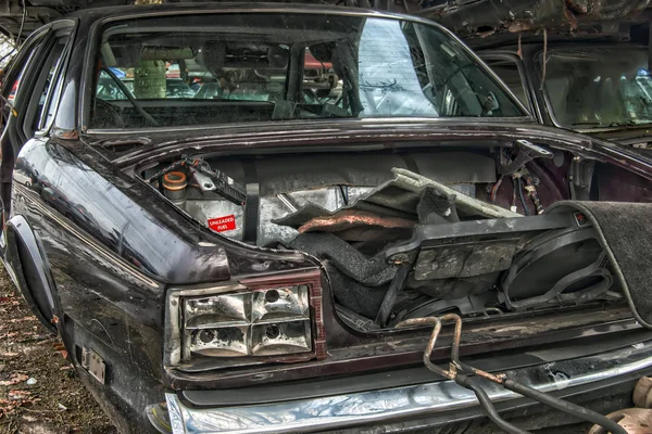 Old Metal Scrapyard — Stock Photo, Image