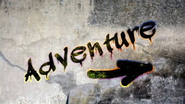 Duvar Graffiti Macera için