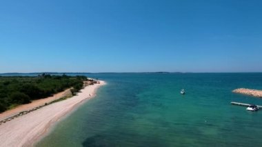 Hırvatistan Sahili'nin Havadan Görünümü 0f