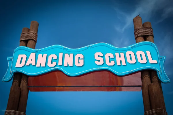 Street Sign to DANCING SCHOOL