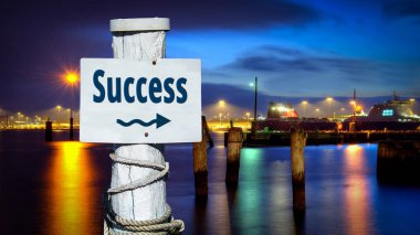 Successs için sokak Işareti