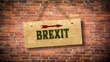 Brexit sokak Işareti