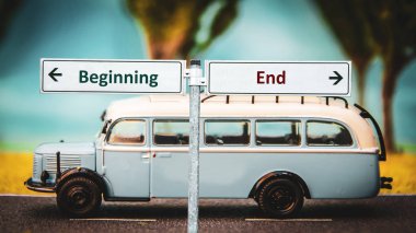 Sokak Işareti başlangıcına karşı End